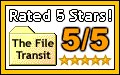 Awarded 5/5 Stars On The File Transit